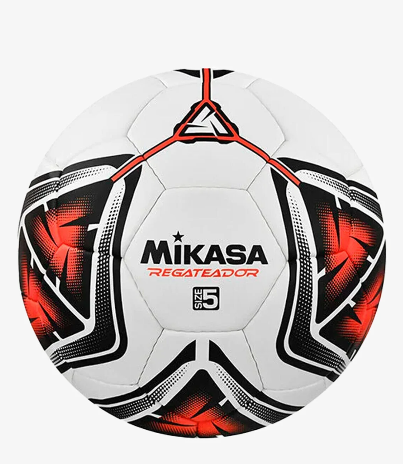 MIKASA Beyaz Kırmızı Futbol Topu Regateador5-g