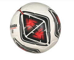 MIKASA Beyaz Kırmızı Futbol Topu Regateador5-g