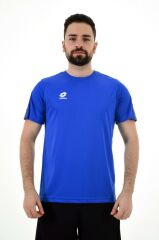Lotto Saks Mavi Kısa Kollu T-shirt-athletıca Tee Ant Pl-R8954
