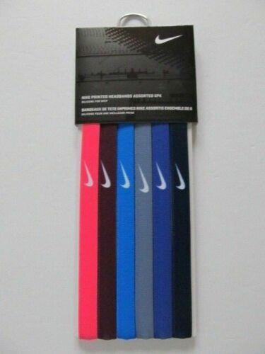 Nike Baskılı Saç Bantları Hairbands 6 Pack Racer