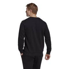 adidas 3-Stripes French Terry Erkek Sweatshirt - Siyah  GK9078