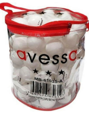 Avessa Mb-61035-a 100 Lü 2 Yıldız Masa Tenisi Antrenman Topu Beyaz