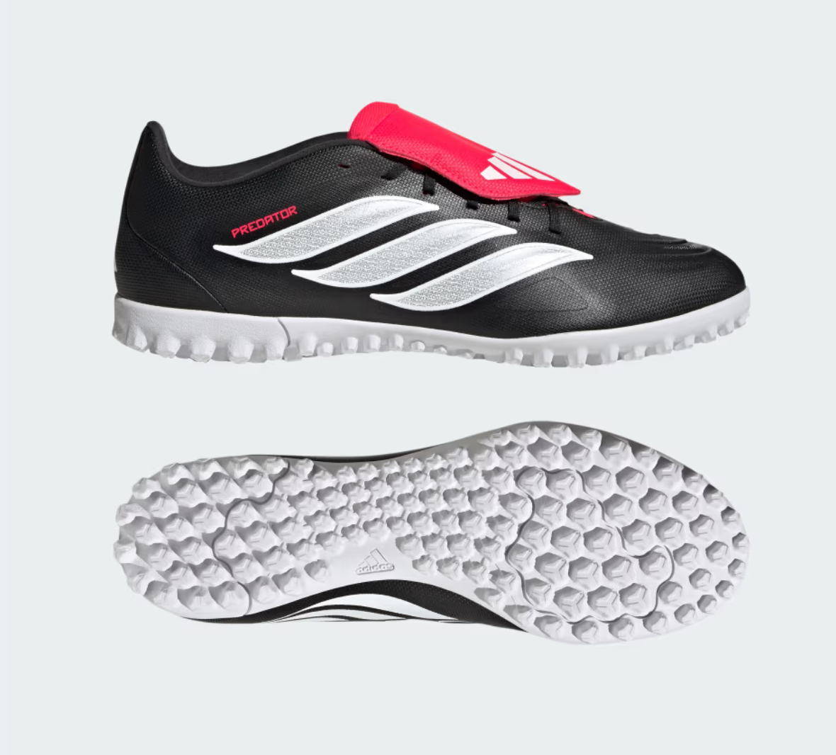 adidas Predator Club Erkek Siyah Halı Saha Ayakkabısı JR5910