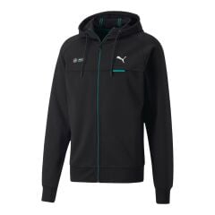 Puma Mercedes F1 Full-Zip Hoodie Erkek Sweatshirt - Siyah 534906-01