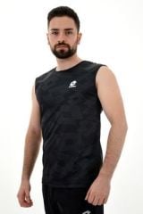 Lotto T-shirt Erkek Siyah/gri-tokıo Tank Pl-r8337 R8337