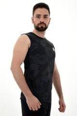 Lotto T-shirt Erkek Siyah/gri-tokıo Tank Pl-r8337 R8337