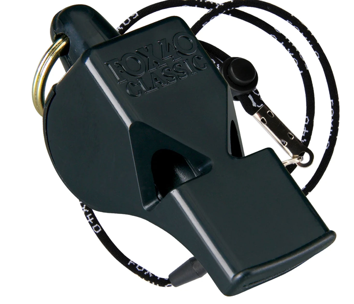 Fox40 Classic Safety İpli Düdük 9903 SİYAH