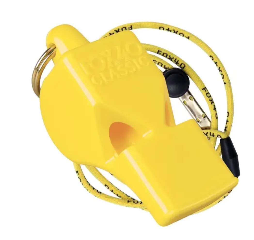 Fox40 Classic Safety İpli Düdük 9903 SARI