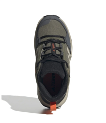 adidas Terrex Ax4r Mid Rain.Rdy yeşil-gri çocuk trekking ayakkabısı IF6518