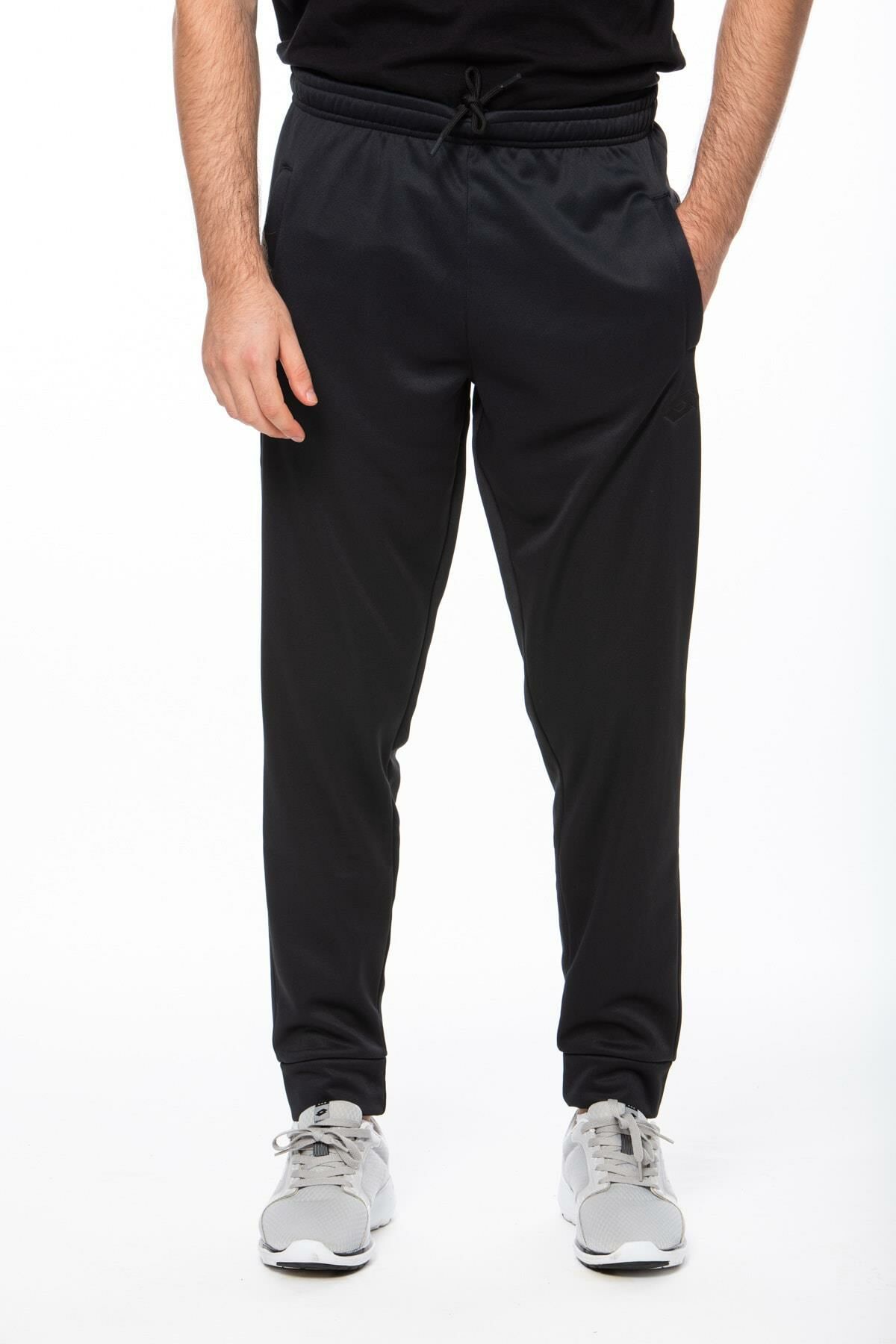 Lotto Eşofman Altı Erkek Siyah-fleece Pant Pl- YENİ SEZON-R9640