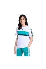 adidas -C J 3S Tıb T &Ccedil;ocuk T-Shirt Beyaz JX0192
