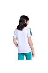 adidas -C J 3S Tıb T &Ccedil;ocuk T-Shirt Beyaz JX0192
