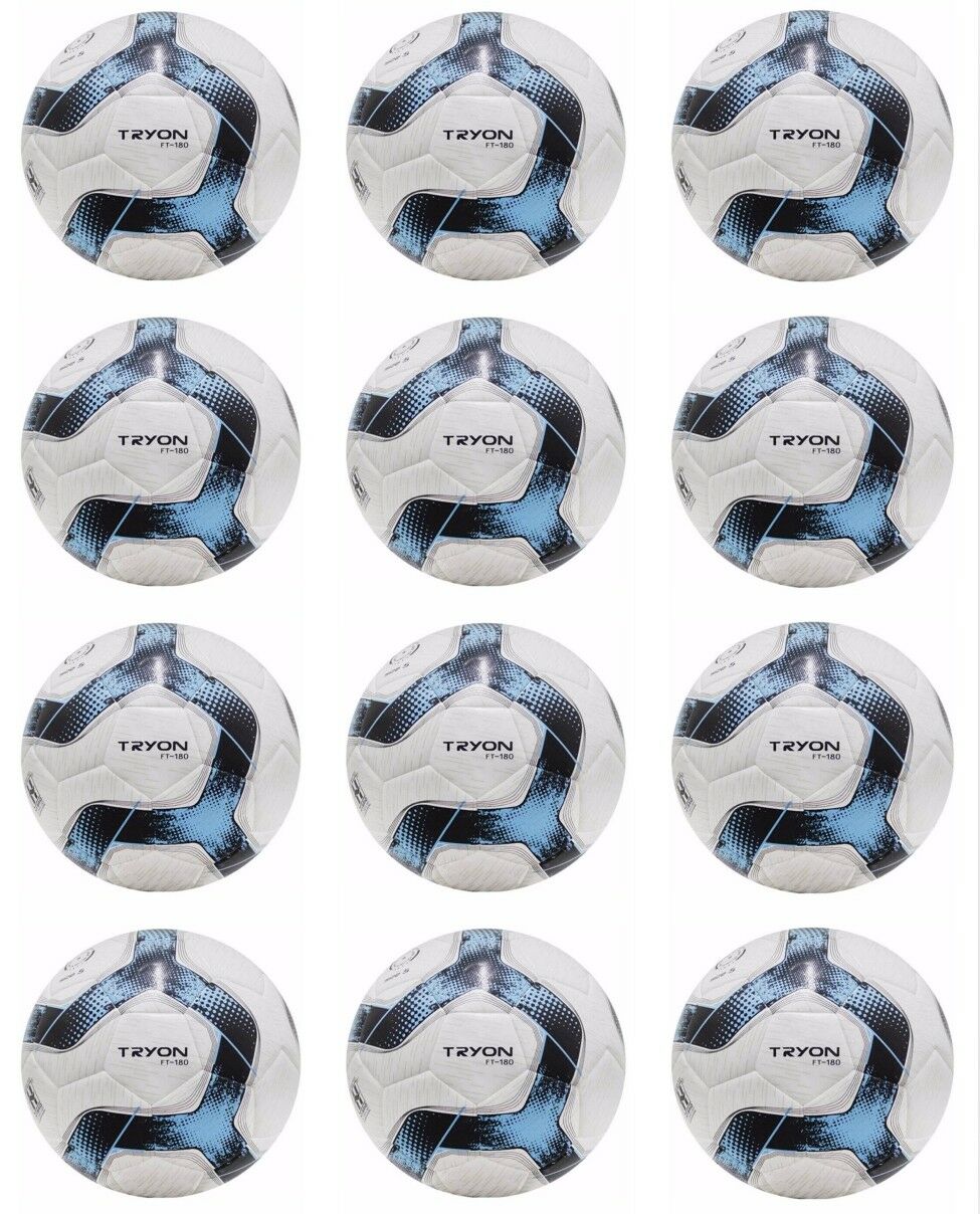 TRYON FT-180 Mavi Futbol Topu 4 Numara 12 Adet