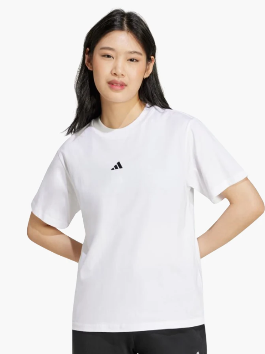 adidas Sportswear Essentials Small Logo Cotton Crew Neck Short-Sleeve Kadın Tişört JC5944