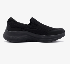 Skechers Arch Fit 2.0 - Vallo Erkek Siyah Spor Ayakkabı 232706TK BBK